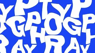Water surface in slow motion_Kinetic typography_After Effects tutorial_Animation_Dynamic