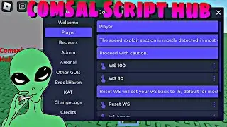 Roblox Script Comsel Hub | Best Script Hub! | Works in all Games
