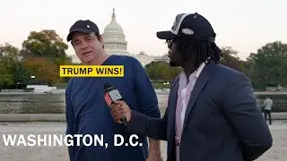 I Asked DC Voters Trump or Harris?