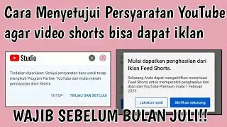 Cara Menandatangani kontrak youtube terbaru 2023 | Wajib bagi yang sudah Dimonetisasi!