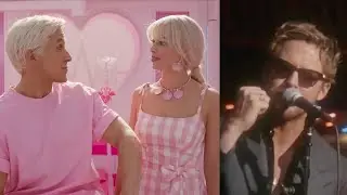 🎄Behind the Scenes with Ryan Gosling's 'I'm Just Ken – Musical Christmas Surprise! 🎶🎅
