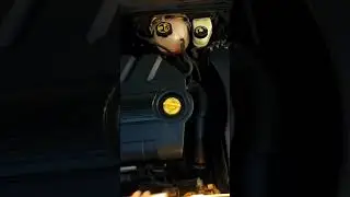 Чистота под капотом Vectra C #shorts