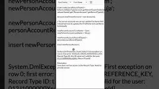 Understanding Errors Video Series | Salesforce | Invalid cross reference key #salesforce #apex #crm