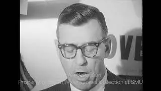 General Edwin A. Walker Speaks To Supporters While Running For Texas Governor - April 1962