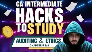 Master CA Inter Audit! 🔥 Study Hacks for Audit of Entities & Analytical Procedures  | Karthik Shenoy
