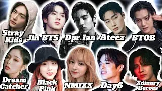 Реакция на Stray Kids, Ateez, Jin BTS, Blackpink, BTOB, Monsta X, Dreamcatcher, Xdinary Heroes