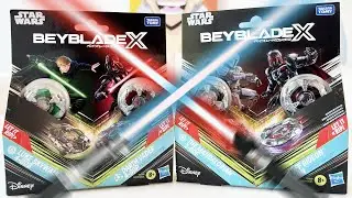 STAR WARS x BEYBLADE COLLAB! | Luke Skywalker, Darth Vader, The Mandalorian & Moff Gideon Unboxing!