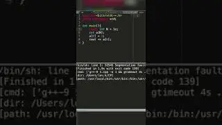 Why GLOBAL Arrays can have LARGER size than LOCAL Arrays in C/C++ ?  #shorts