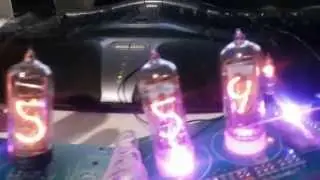 Первое успешное включение часов на ин-14 и ин-18