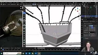 Мастер-класс по созданию объёмной модели лампочки Лодыгина в Blender