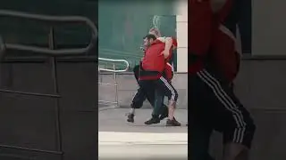 Мага нарвался на борзого синяка