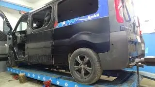 Primastar. Гаражная покраска УМЕЛЫМИ РУКАМИ )))))