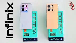 НОВИНКИ! Infinix NOTE 30 и NOTE 30i //Двойная подробная распаковка