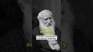 This will guarantee a successful marriage. 