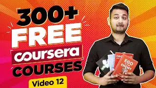 🔥300+ Free Coursera Courses with Certificates | Free Online Courses with Certificate | Coursera 🔥