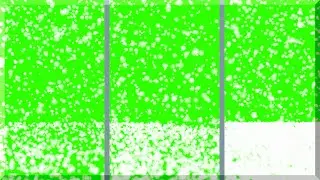 Snow with Ground Cover Green Screen (1 minute long!)