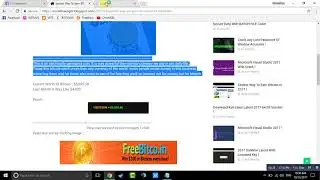 Easiest Way To Earn BTC! World Of Free Bitcoin in 2017.