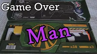 My Custom Painted Nerf Pulse Rifle