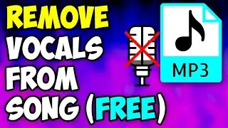 How To Remove Vocals From a Song For Free On PC and Mac [2020]