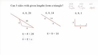 Side Lengths of a Triangle