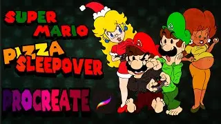 Super Mario Pizza Sleepover Showcase