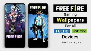 Free Fire Gaming Wallpapers For All Tecno & Infinix Mobiles 🔥