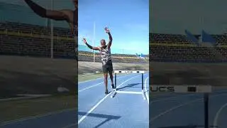 How An Olympic Hurdler Warms Up