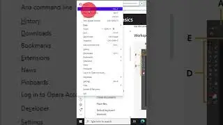 How to Access File Menu in Opera Mini Browser