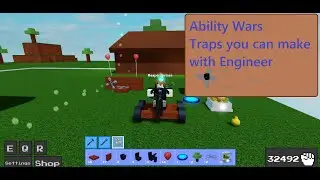 Roblox Traps you can make with Engineer Ability Wars