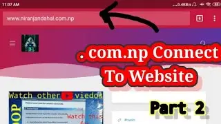 How to connect domain to website | com.np domain free hosting in nepal | part 2