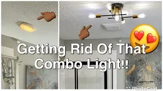 Separate Light/Fan Combo | Retrofit Panasonic Bathroom Fan