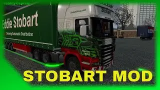 ETS2 Eddie Stobart  London To Amsterdam Autumn Weather Mod  Euro Truck Simulator 2  Stobart Mod