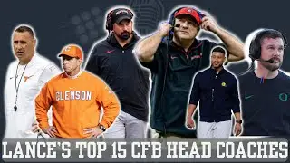ATB's Lance Barton's Top 15 Head Coaches in College Football