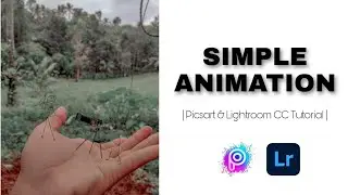 Animation | Picsart & Lightroom CC Tutorial