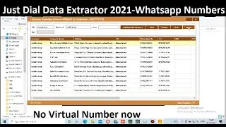 Just Dial Data Extractor 2021 Latest +917509166854