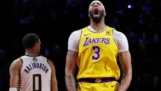 WTF GOT INTO AD?!! LAKERS VS PACERS IN SEASON TOURNAMENT CHAMPIONSHIP REACTION!!