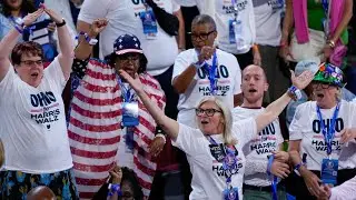 Ohio delegates like what theyre seeing at the DNC