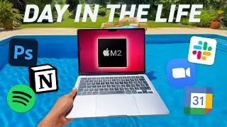 M2 MacBook Air - Day In The Life at a Tech Startup