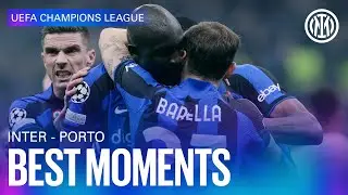 INTER 1-0 PORTO | BEST MOMENTS | PITCHSIDE HIGHLIGHTS 👀⚫🔵