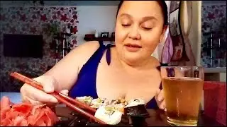 Мукбанг Роллы и Пиво Мечты должны сбываться