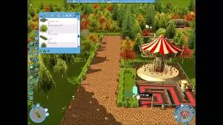 RCT3 Timelapse - Making a Small Park