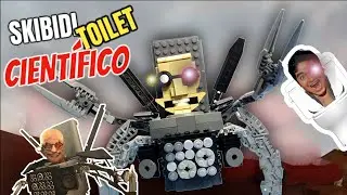 Arme al CIENTÍFICO SKIBIDI TOILET con LEGO