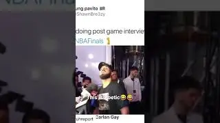 Drake Really Emotional🤯🔥!!||Post Game Interview ||NBA FINALS