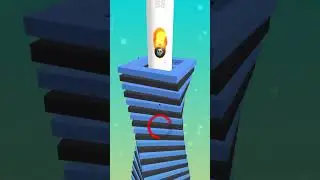 Stack Ball 3D | Bomb 💣 Smash #stackball #stackballcrush3d #games #gameplay #n0ober #ball