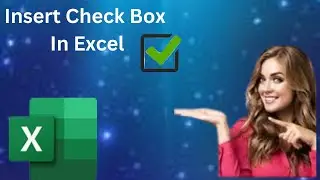 How To Add Check Box In Ms Excel #Excel Add Check Box