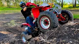 Безопасен ли Квадроцикл? Устойчивость квадроцикла Irbis Atv 250s! Эксперименты Легко ли перевернутся