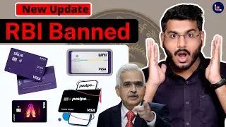 End Of BNPL (Buy Now Pay Later) Cards ? RBI New Notification