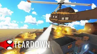 НАКОНЕЦ УБЕЖАЛ ОТ ВЕРТОЛЕТА TEARDOWN Володя в Тирдаун ( тирдавн ) Майнкрафт с реальной физикой
