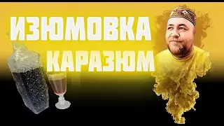 ИЗЮМОВКА / каразюм / Вкуснейшая домашняя настойка на жареном изюме методом Су Вид