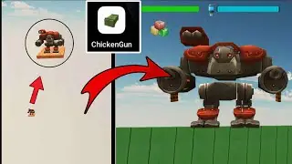 Robot in Chicken gun private server 😱 | how to find robot in Chicken gun private server 🤔🤔 |